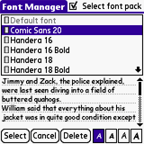 Fonts4OS5 downloadable Software