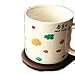 Fanku 1PC Colorful Silicone Button Coaster Cup Drinks Holder Mat Tableware Placemat