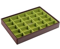 Stackers Stacking Jewelry Box in Brown - Medium Size - Earring Pendant