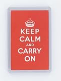 Keep Calm and Carry On Magnet
