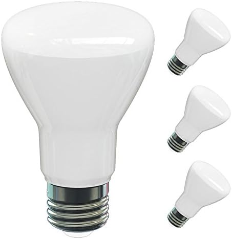 R20 Led Flood Daylight 5000k Dimmable Light Bulbs 4pack - 7.5w 50w-equivalent Ul-listed and Energy Star