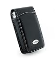 Tuff-Luv Napa Leather Digital Camera Case Cover for Kodak Zi6  -Black