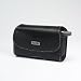 Hp Ipaq 6900 / 6500 / 6300 Series Black Leather Lateral Holster with Belt Clip From Prima Cases