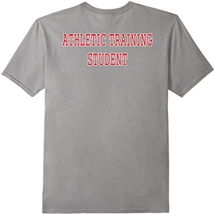 Athletic Training Student Back Print Event T-shirt (Dark) - Male Medium - Slate