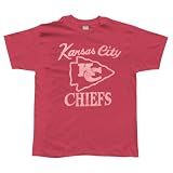 Kansas City Chiefs - Distressed Logo Soft T-Shirt