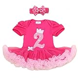 Gmasking 子供ドレス ワンピース 女の子 女児 ガールズ フォーマル リボン飾り 2点セット (M(3-6Months), 王冠2)