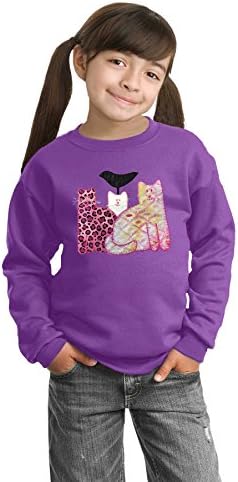 Miranda Sings Cat Purple Sweatshirt Sewn (Youth M)