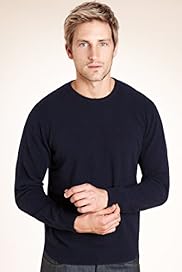 2 Longer Autograph Wool Rich Crew Neck Jumper with Cashmere