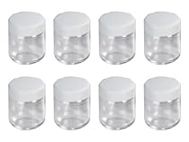 Severin - EG3517 - Jeu De 8 Pots Verre de 212 ml pour Yaourtière avec couvercle
