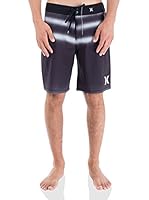 Hurley Bóxer Baño Phantom Airbrush (Negro Lavado)