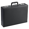 US Luggage Vinyl Expandable Attache - K85-4 Black
