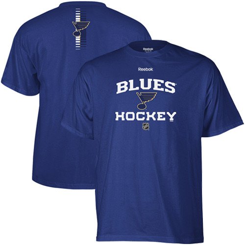 St. Louis Blues Reebok Progression T-Shirt (Small)