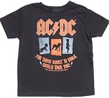 Sourpuss AC/DC 1982 FOR THOSE ABOUT TO WALK KIDS ROCK TEE- All Sizes