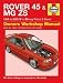 Haynes Workshop Manual Rover 45 & MGZS