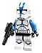 Lego Star Wars Minifigure 501st Legion Clone Trooper with Short Blaster from Set 75002 75004