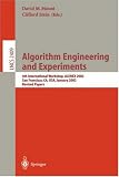Algorithm Engineering and Experiments: 4th International Workshop, ALENEX 2002, San Francicsco, CA, USA, January 4-5, 2002, Revised Papers