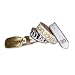 S/S 08 Collection: Ed Hardy Mens White Belt with Logo Engraved Gold buckle - Roma script/Ed Hardy Script