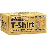 T-Shirt Carryout Bags- Thank You/Gracias - 1000 ct.