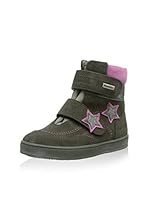 Richter Kinderschuhe Patucos (Gris / Rosa)