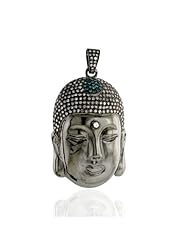 Religious 925 Sterling Silver Buddha Pendant Jewelry