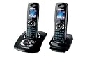Panasonic KXTG8322 Colour DECT Twin With Answer Machine - Black