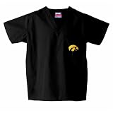 Iowa Hawkeyes NCAA Classic Scrub 1Pocket Top (Black)