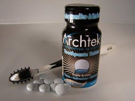 Archtek Toothpaste Tablets - 60 tablets per bottle