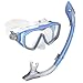 U.S. Divers Diva Women's Snorkeling Combo - Adjustable Ultra Clear View Mask, Dry Top Snorkel Technology, Hypoallergenic Mouthpiece - Pro Series | Sized for Women