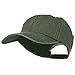 New Big Size Washed Cotton Ball Cap - Olive OSFM