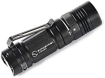 Sunwayman V11R Adjustable Focus 2-Mode 1xXM-L2 T6 Waterproof LED Flashlights(1x16340,570LM,black)