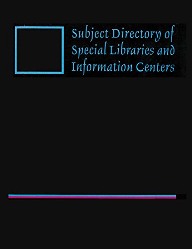 Subject Directory of Special Libraries