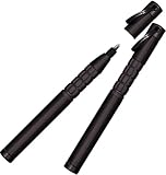 Fisher Trekker Space Pen , comes w/lanyard, carabineer & key ring - gift boxed, black