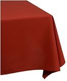 Kitchen & Housewares : Rose Tree Royal Linen 60-By-104-Inch Oblong Tablecloth, Paprika