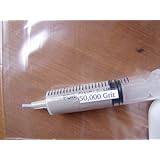 Diamond Lapidary Paste 50,000 Grit 0/0.5 Micron - Finest Finish 5 Gram Syringe 25% concentration