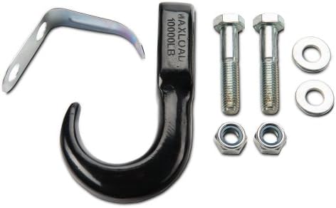 RedRock 4x4 J100788 Tow Hook Kit - Black