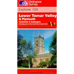 Lower Tamar Valley and Plymouth (Explorer Maps)