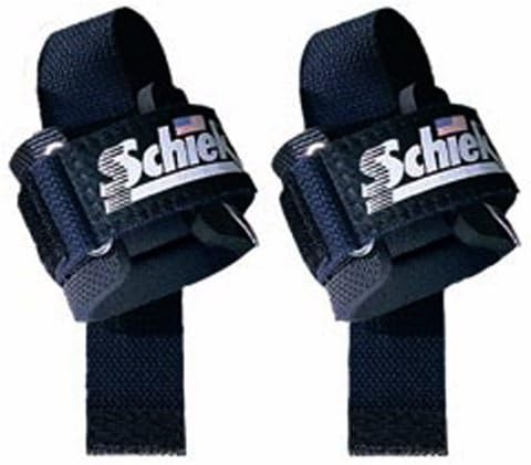 [Schiek] [Seek by] Black padded lifting straps (one size fits most)