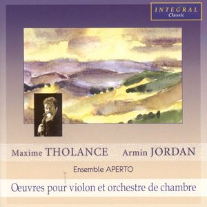 【クリックで詳細表示】Music for Violin ＆ Chamber Orc [Import]