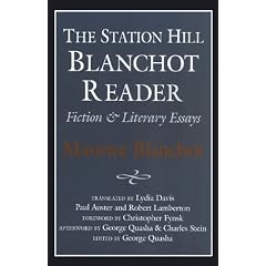 Blanchot Reader: Essays and Fiction