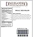 D’allesandro 25 lbs. Dry Red Beans, Certified Kosher & Non-GMO