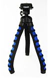 Polaroid 12 Flexible Tripod With Protective Grip Foam Coating (Blue) For The Pentax Q, K 01, K X, K 7, K 5, K R, 645D, K20D, K200D, K2000, K10D, K2000, K1000, K100D Super, K110D, *ist D, *ist DL, *ist DS, *ist DS2 Digital SLR Cameras 41E59DvI0WL. SL160 Polaroid 12 Flexible Tripod With Protective Grip Foam Coating (Blue) For The Pentax Q, K 01, K X, K 7, K 5, K R, 645D, K20D, K200D, K2000, K10D, K2000, K1000, K100D Super, K110D, *ist D, *ist DL, *ist DS, *ist DS2 Digital SLR Cameras