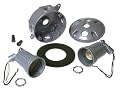 BELL 5829-5 OUTDOOR WEATHERPROF LAMPHOLDER KIT, ROUND, GREY BOXED