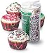 Xcell Accent Large Sprinkles Christmas Holiday, 4 Flavors