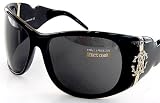 Roberto Cavalli - New ROBERTO CAVALLI DEMODOCO 224-S 224S B5 SUNGLASSES DARK GRAY LENS & SHINY BLACK FRAME SIZE 63-15-110