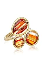 Silver Luxe Anillo Royal Trio Topaz