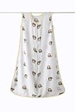 Aden by aden + anais 100% Cotton Muslin Sleeping Bag, Safari Friends, Medium