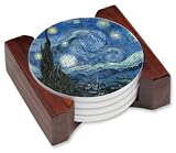 Van Gogh: Starry Night - Ceramic Drink Coaster Set
