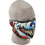 Zan Headgear Lethal Threat Wolf Mens Neoprene Half Face Mask On Road Motorcycle Helmet Accessories One Size Fits All 41E5E%2BFaIVL. SL160 Zan Headgear Lethal Threat Wolf Mens Neoprene Half Face Mask On Road Motorcycle Helmet Accessories One Size Fits All