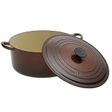 LeCreusetEnameledCast-Iron7-1/4-QuartRoundFrenchOven,Chestnut