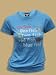 Junk Food Dr. Seuss One Fish Blue Fish Blue Juniors T-shirt Tee